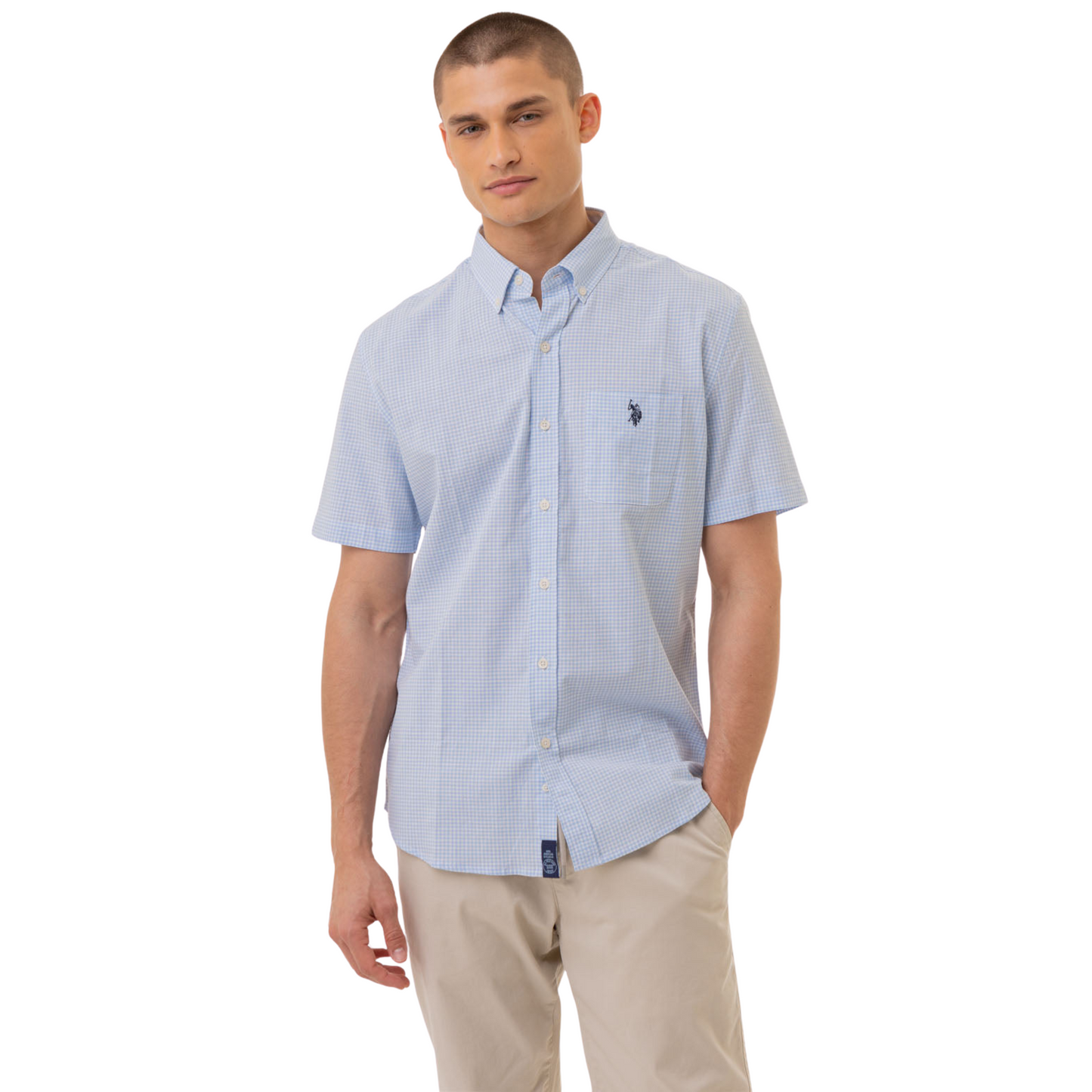 Camisa Polo Manga Corta Para Hombre