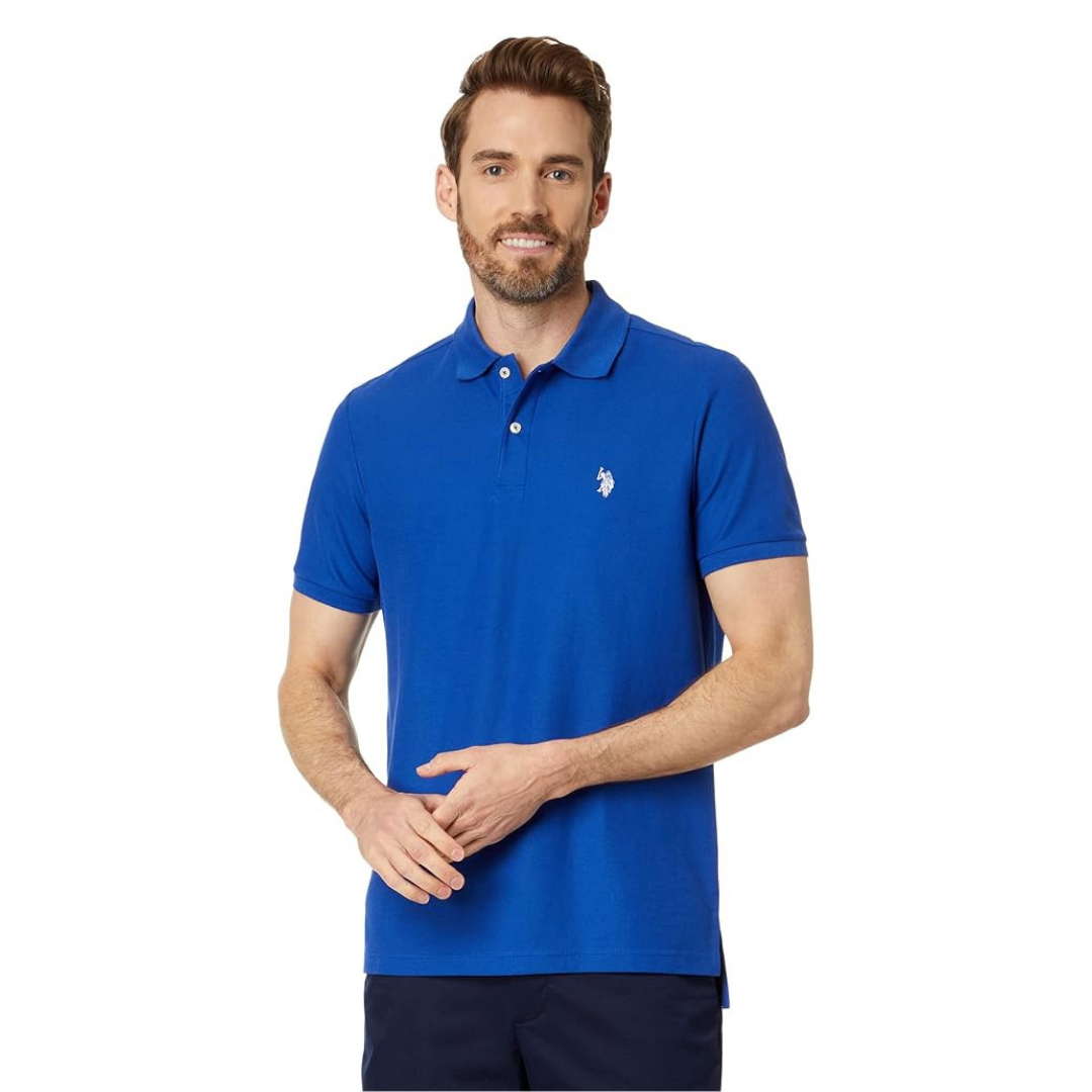 Chemise Polo Para Hombre Azul Rey