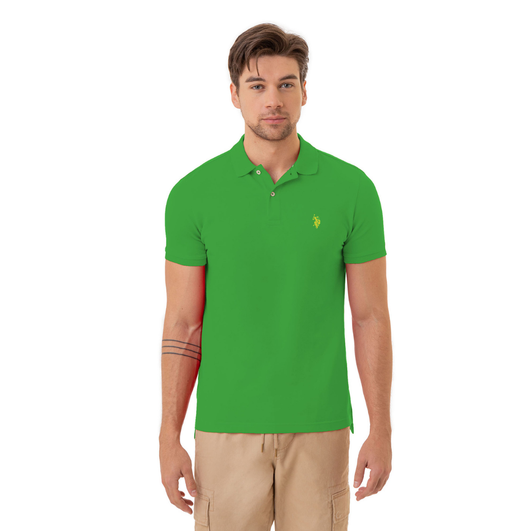 Chemise Polo Para Hombre Verde
