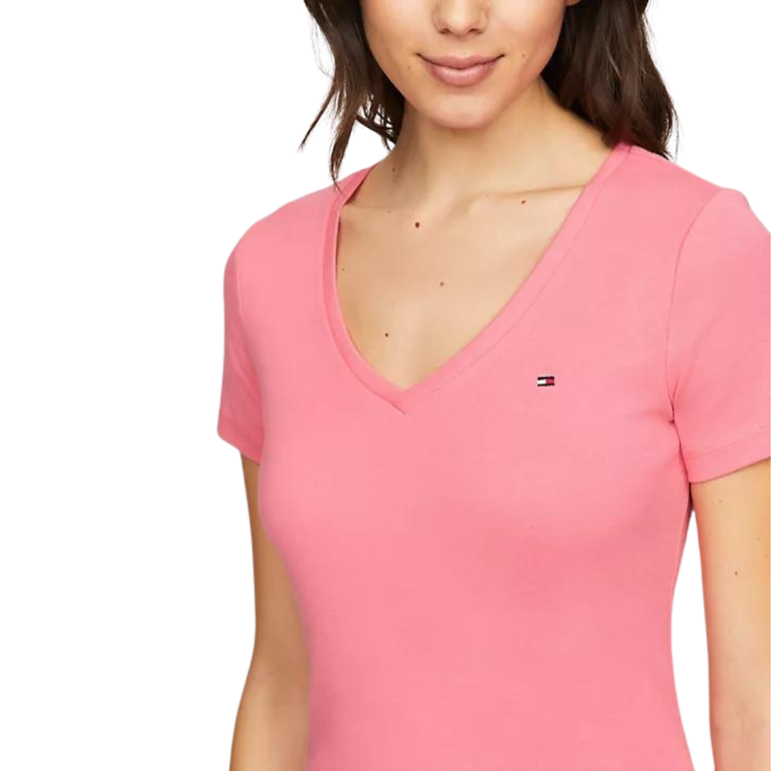 Franela Tommy Hilfiger Fucsia Para Mujer