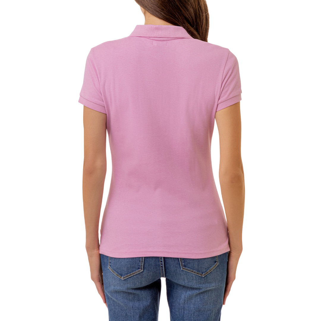 Chemise Polo Clásica Para Mujer