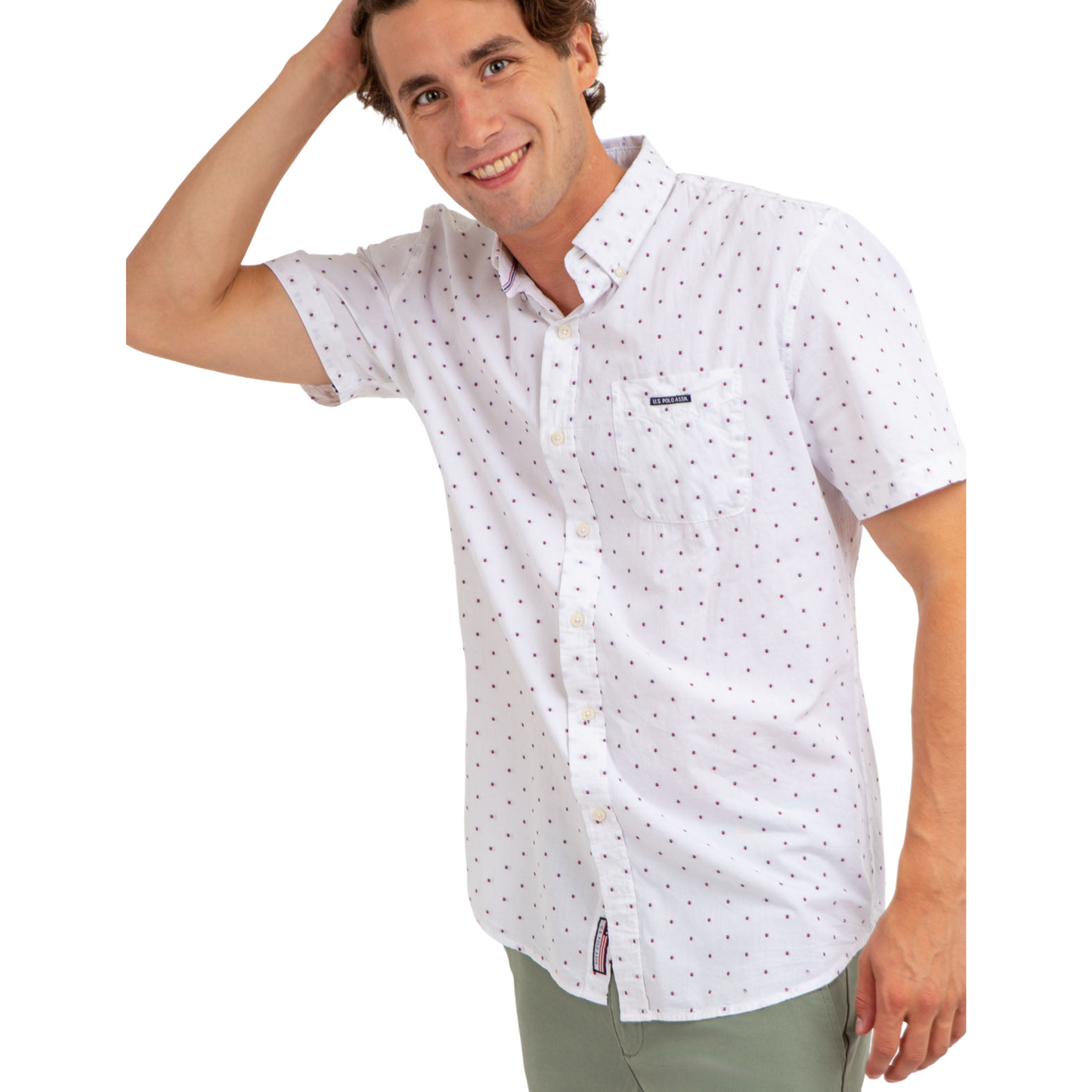 Camisa Polo Manga Corta Para Hombre