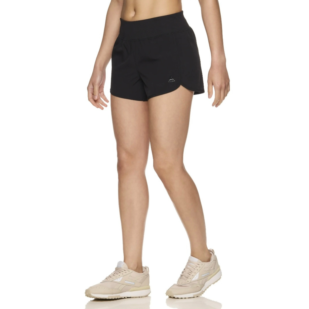 Short Reebok Evolution Negro Para Mujer