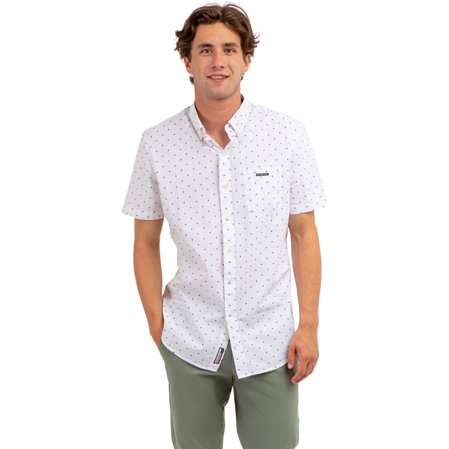 Camisa Polo Manga Corta Para Hombre