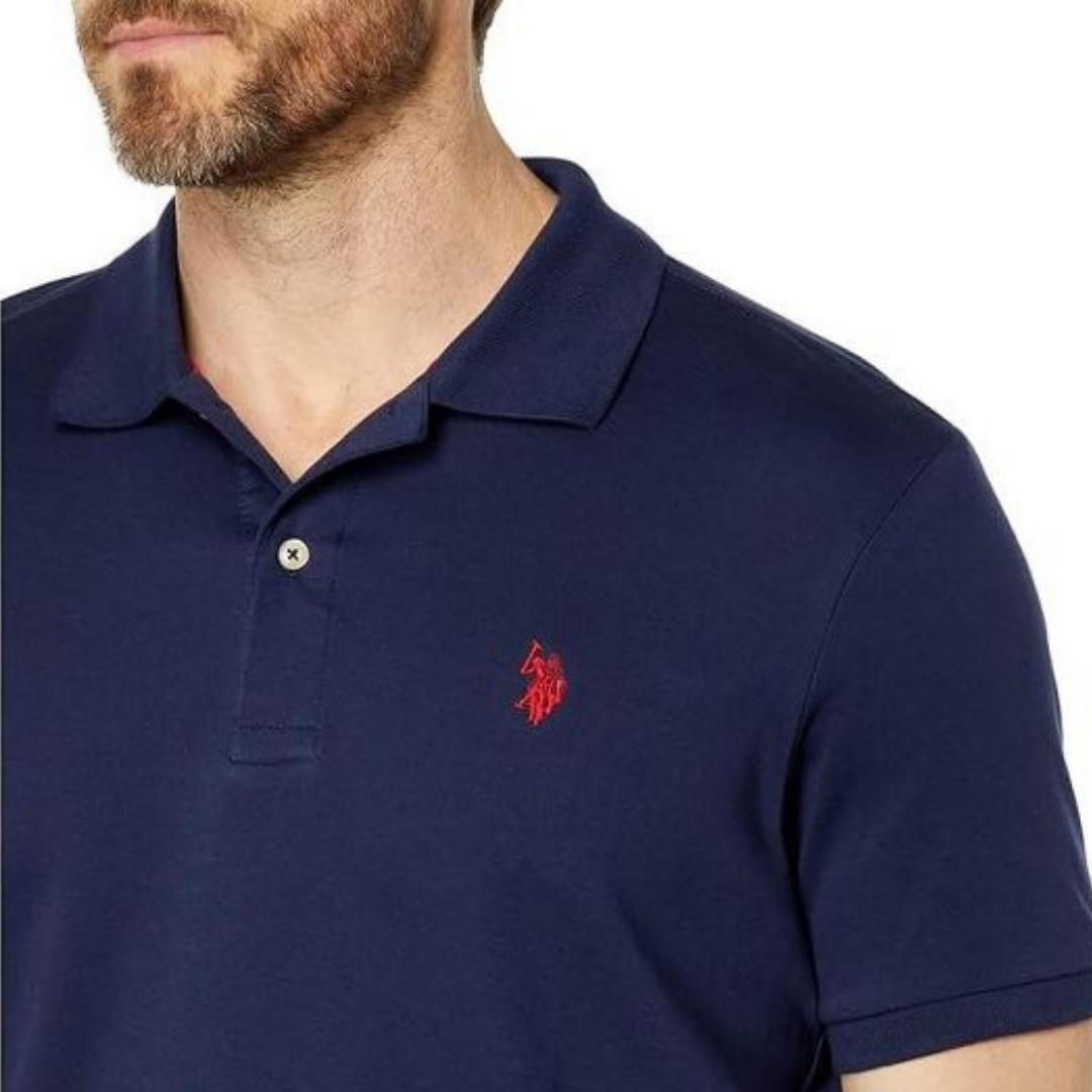 Chemise Polo Para Hombre Azul Marino