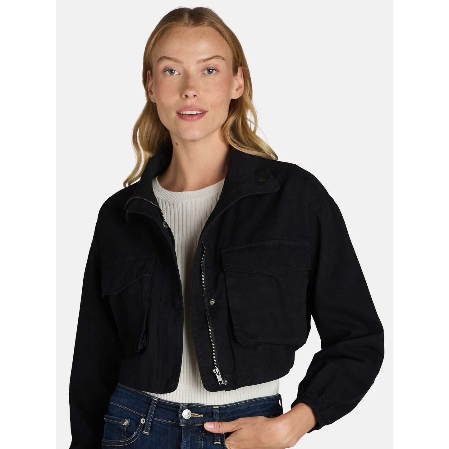 Chaqueta Corta Madden NYC Para Mujer