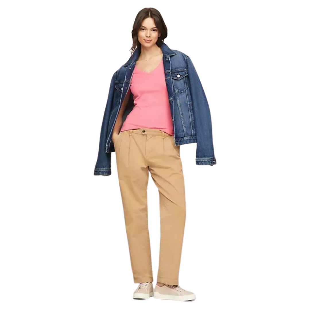 Franela Tommy Hilfiger Fucsia Para Mujer