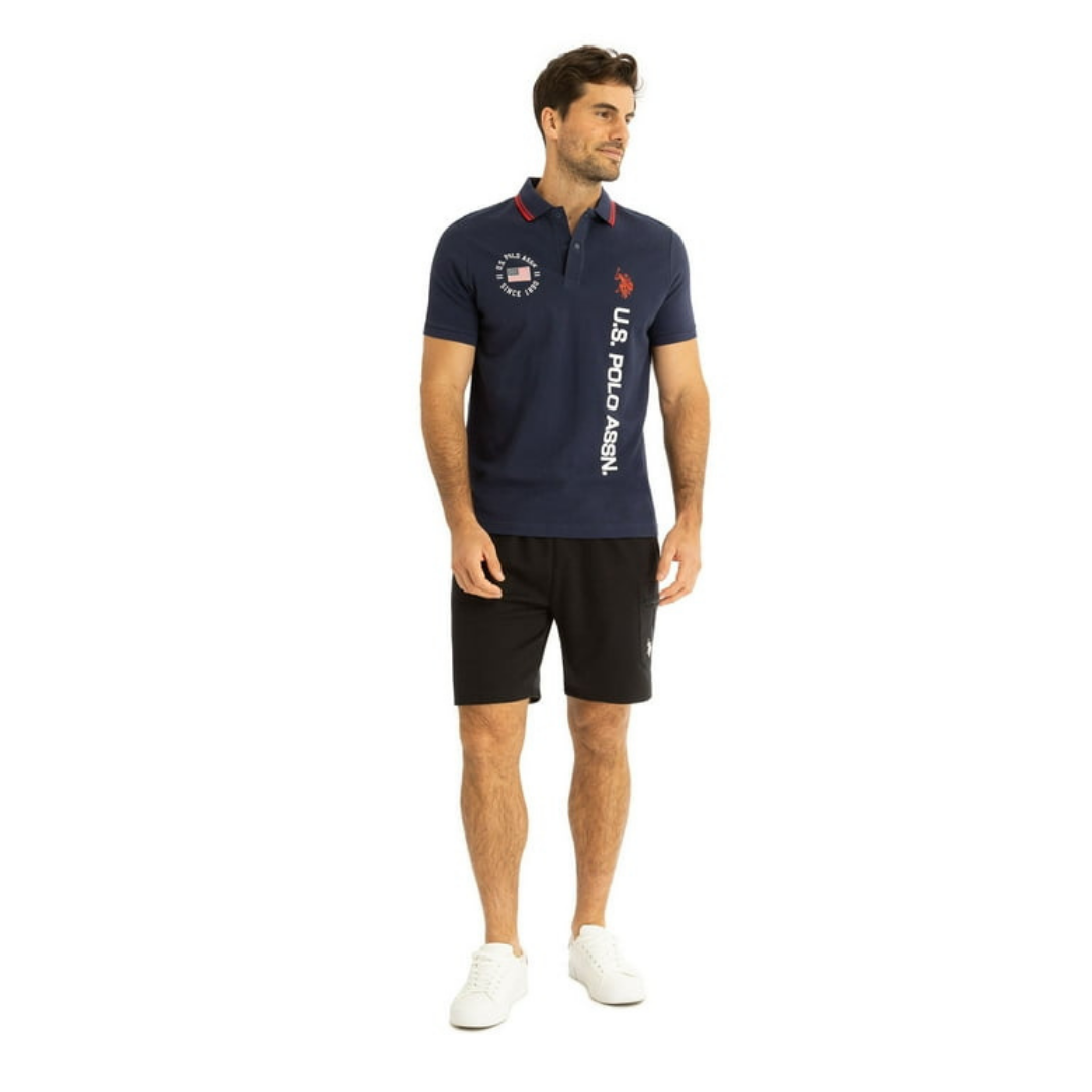 Chemise Polo Para Hombre Azul Marino