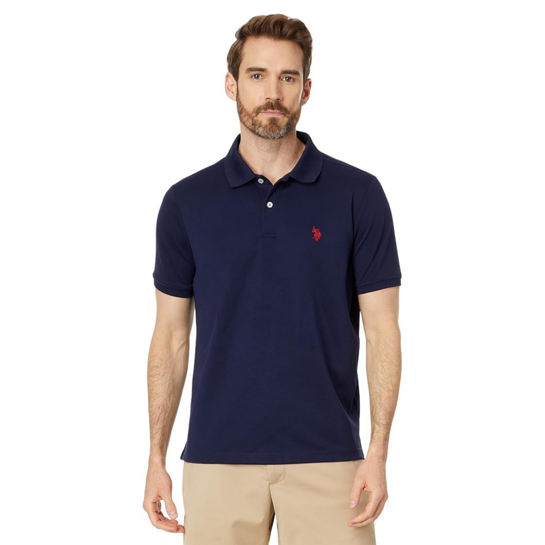Chemise Polo Para Hombre Azul Marino