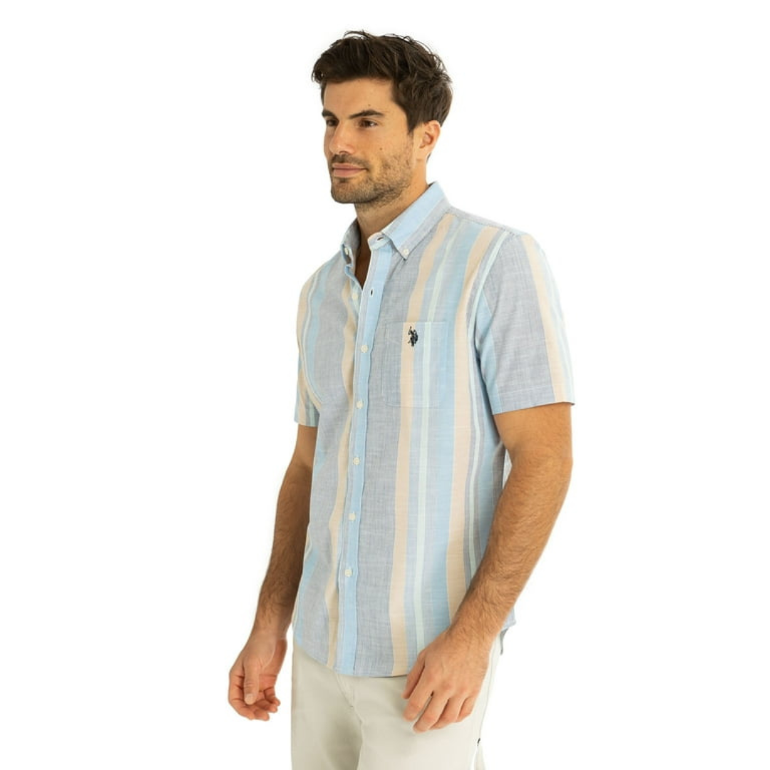 Camisa Polo Manga Corta Para Hombre