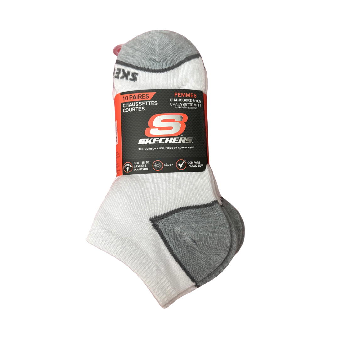 Paquete 10 Pares de Medias Skechers