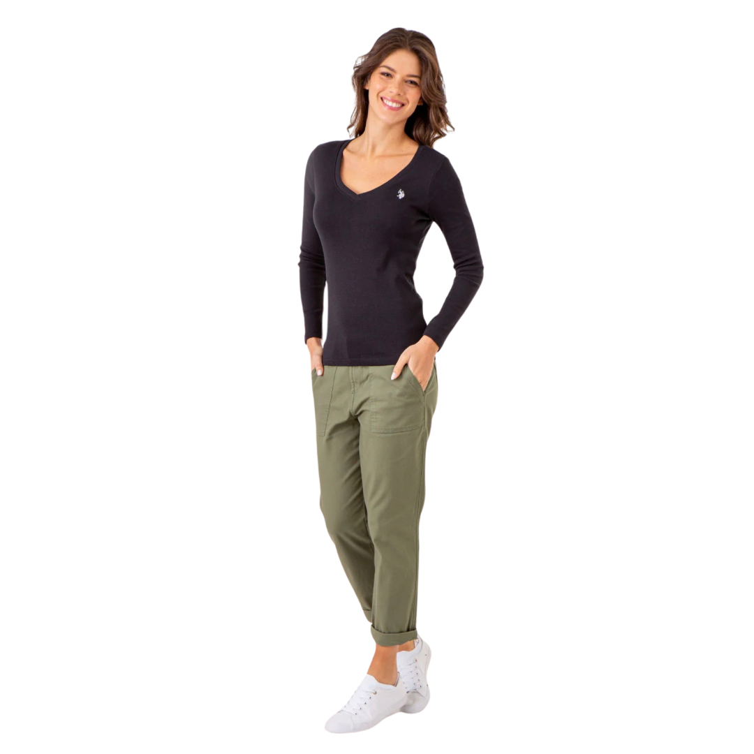 Suéter Polo Para Mujer