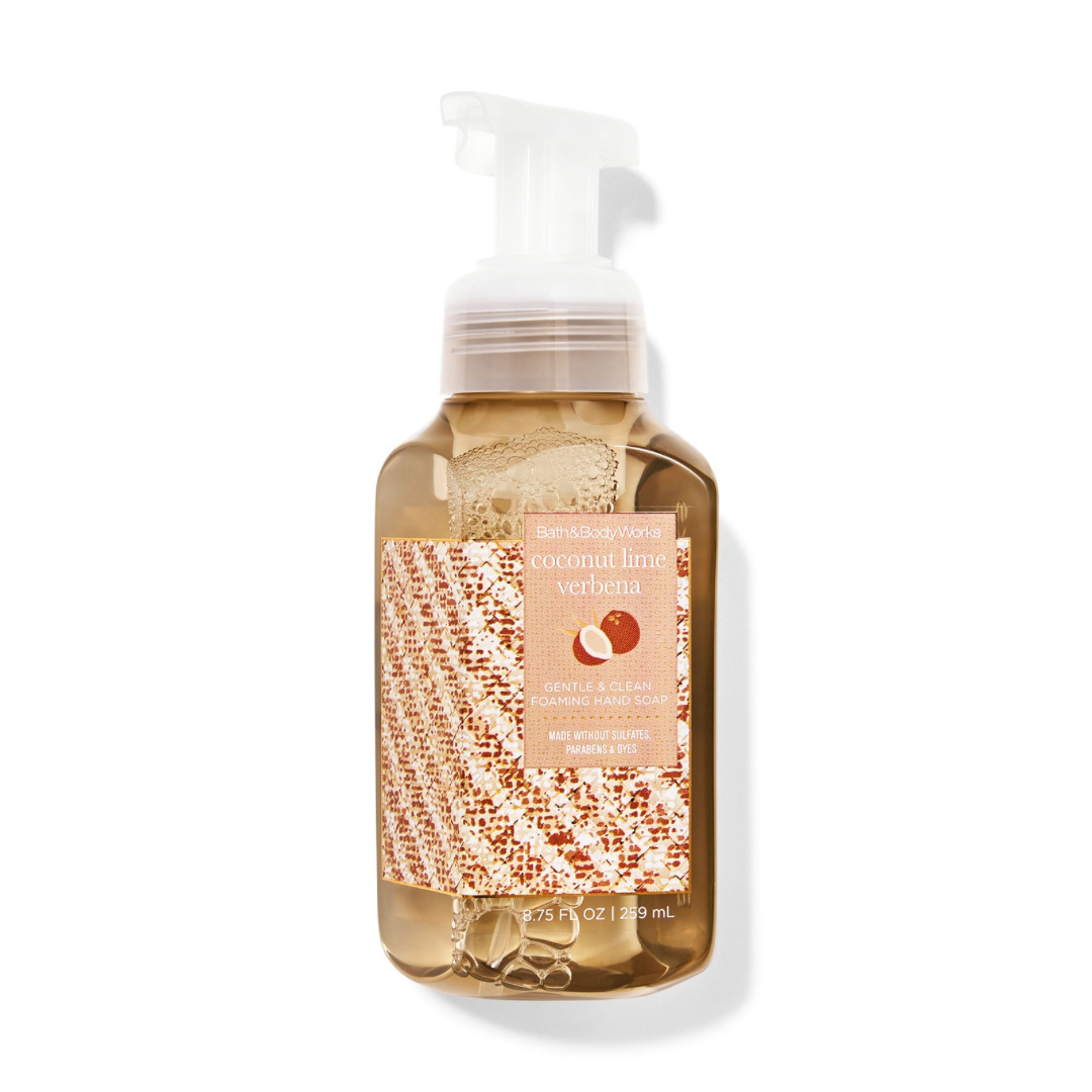Jabón Espumoso Coconut Lime Verbena Bath & Body Works