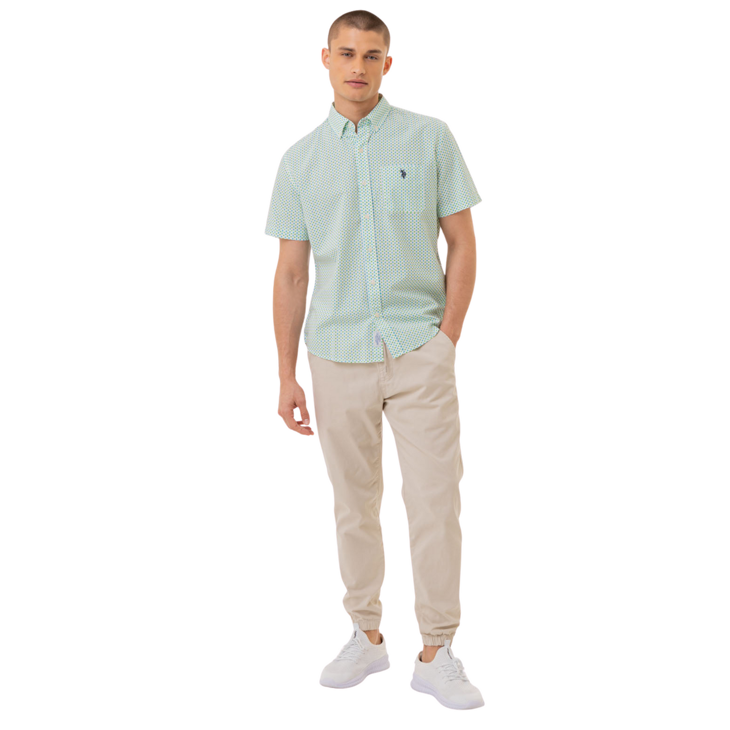 Camisa Polo Manga Corta Para Hombre
