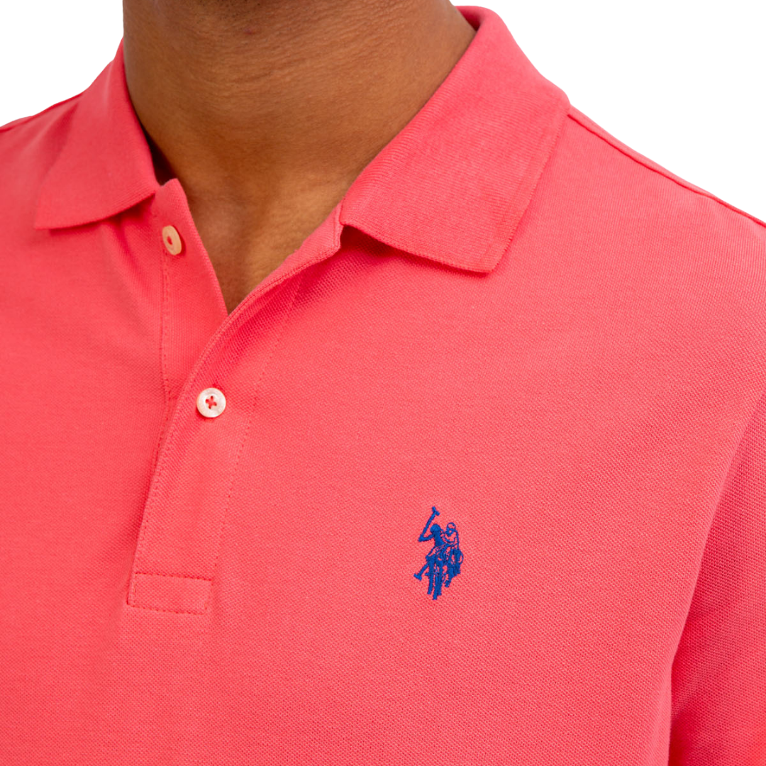 Chemise Polo Para Hombre Coral