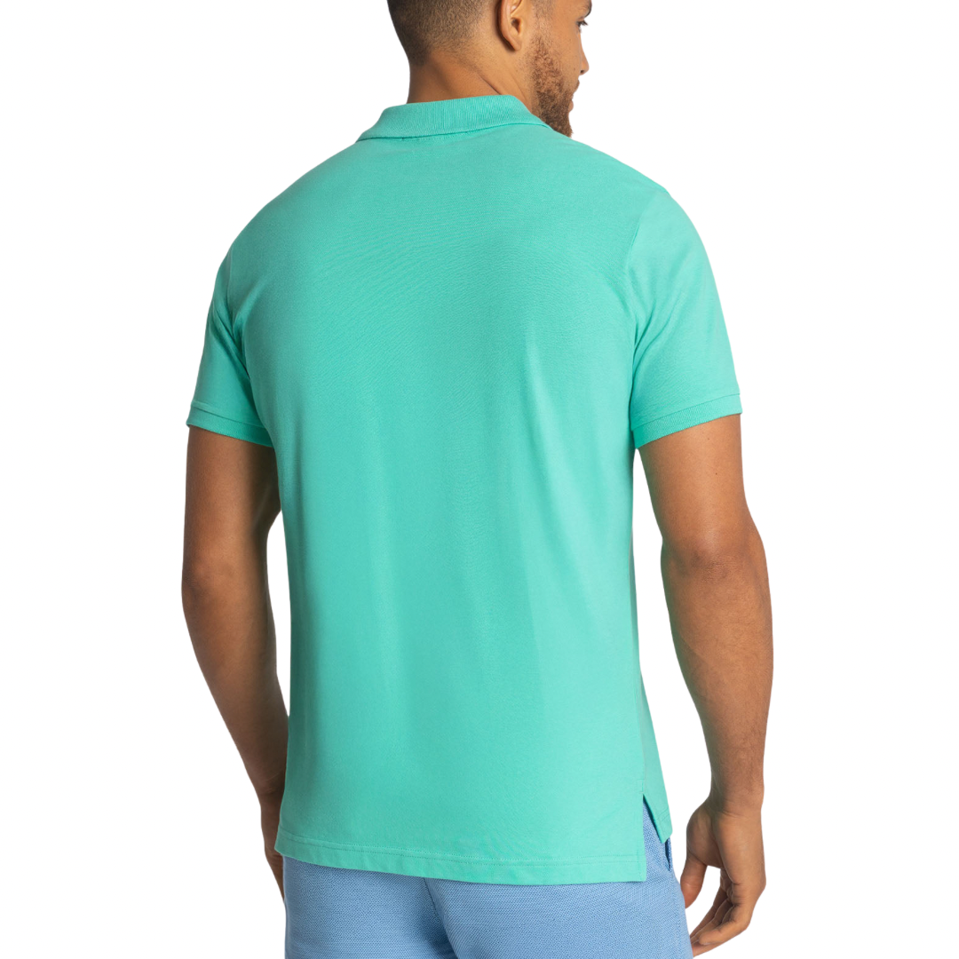 Chemise Polo Verde Agua Para Hombre