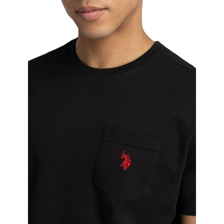 Franela Polo Básica Con Bolsillo Para Hombre