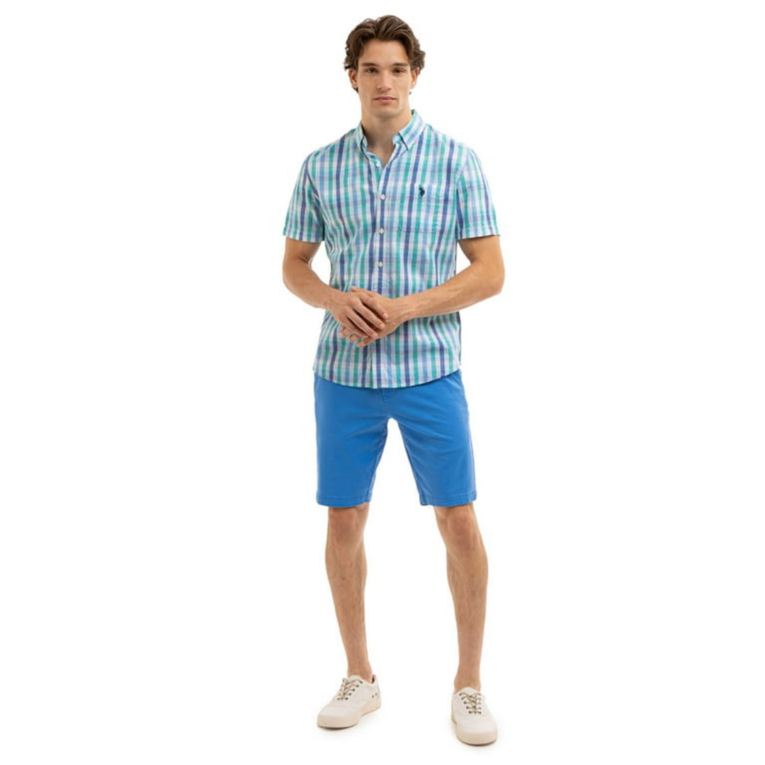 Camisa Polo Manga Corta Para Hombre