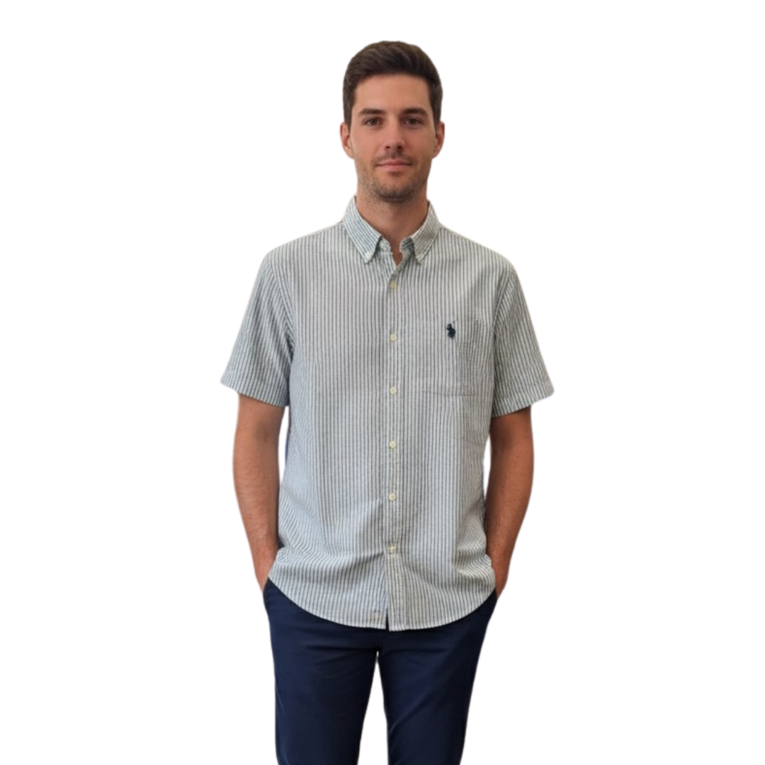 Camisa Polo Manga Corta Para Hombre