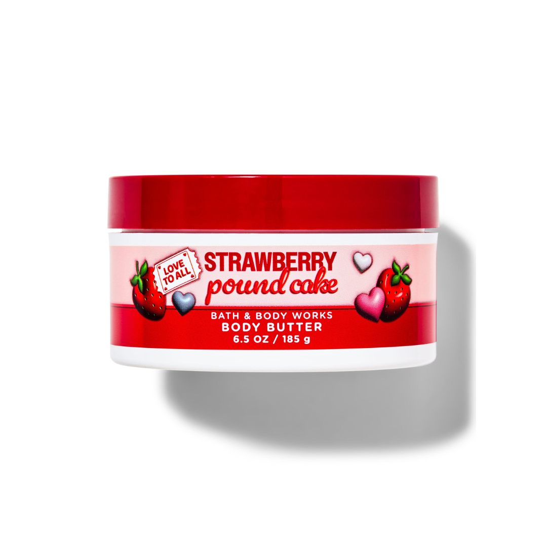 Mantequilla Corporal Strawberry Pound Cake Bath & Body Works