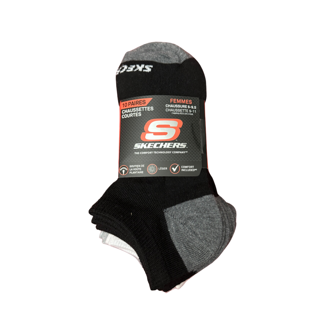 Paquete 10 Pares de Medias Skechers