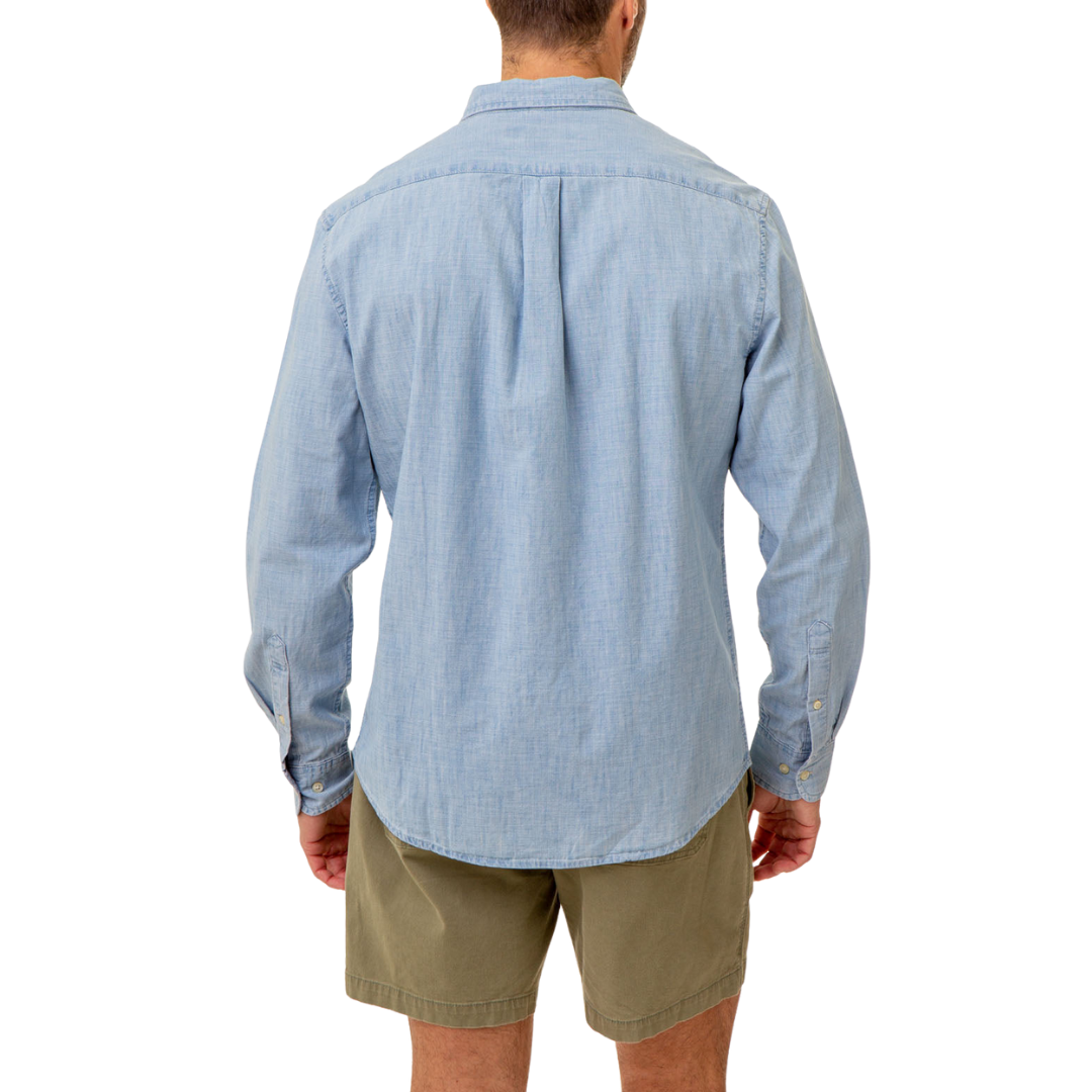 Camisa Polo Manga Larga Para Hombre