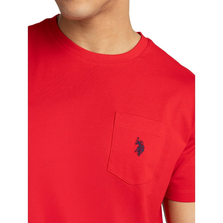 Franela Polo Básica Con Bolsillo Para Hombre