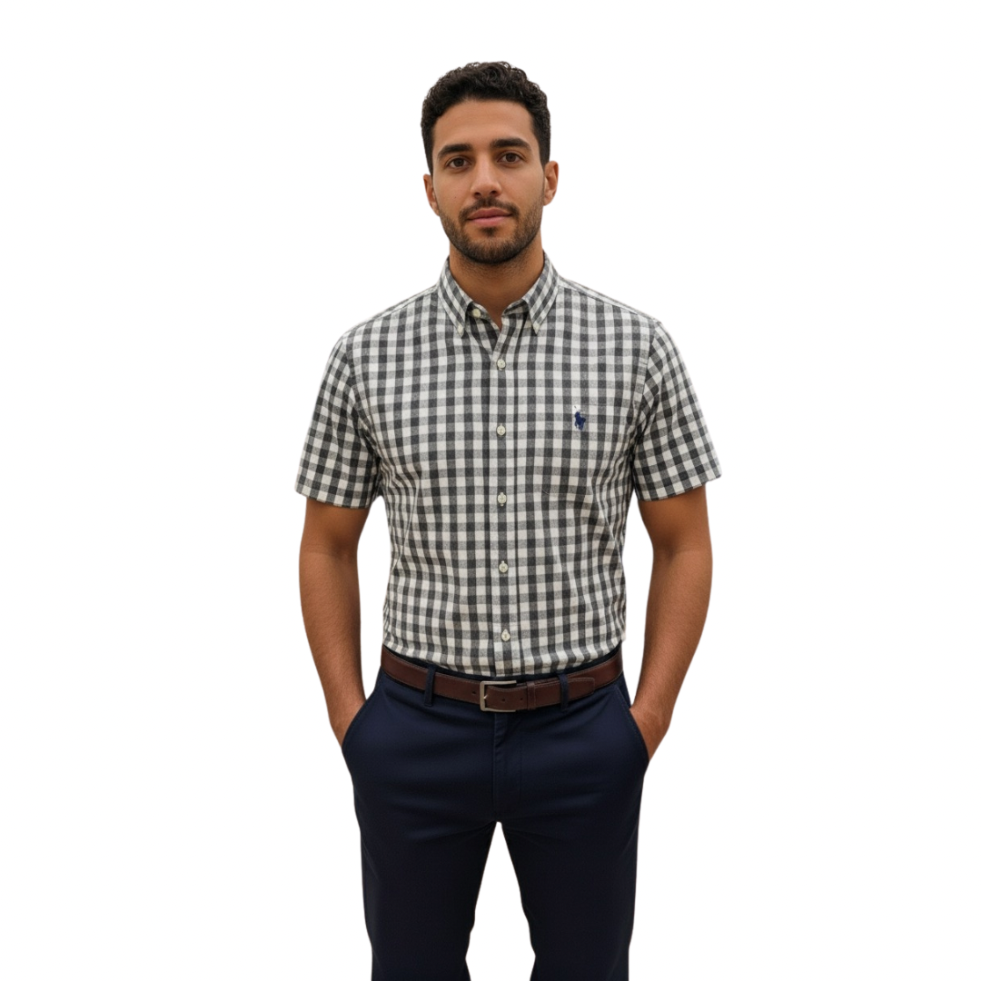 Camisa Polo Manga Corta Para Hombre