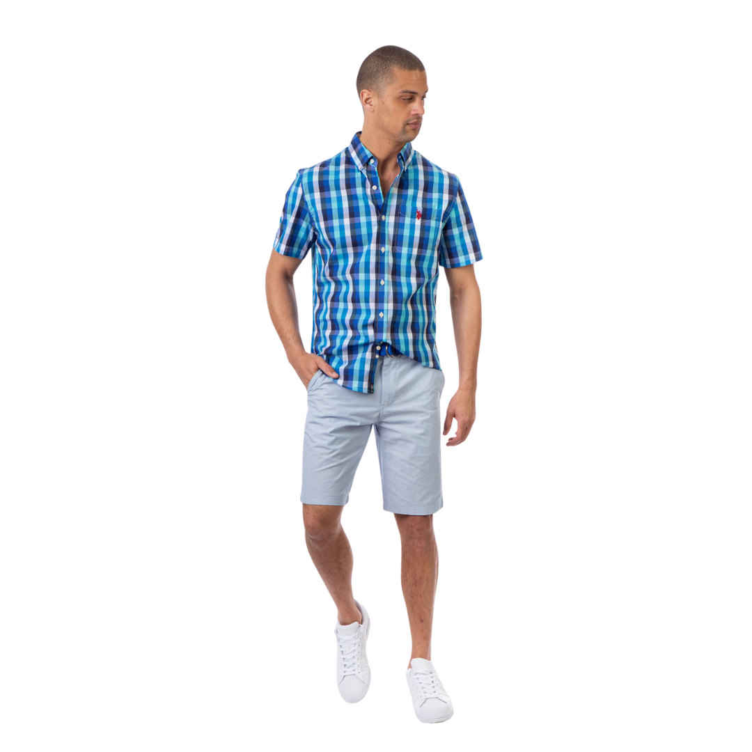 Camisa Polo Manga Corta Para Hombre