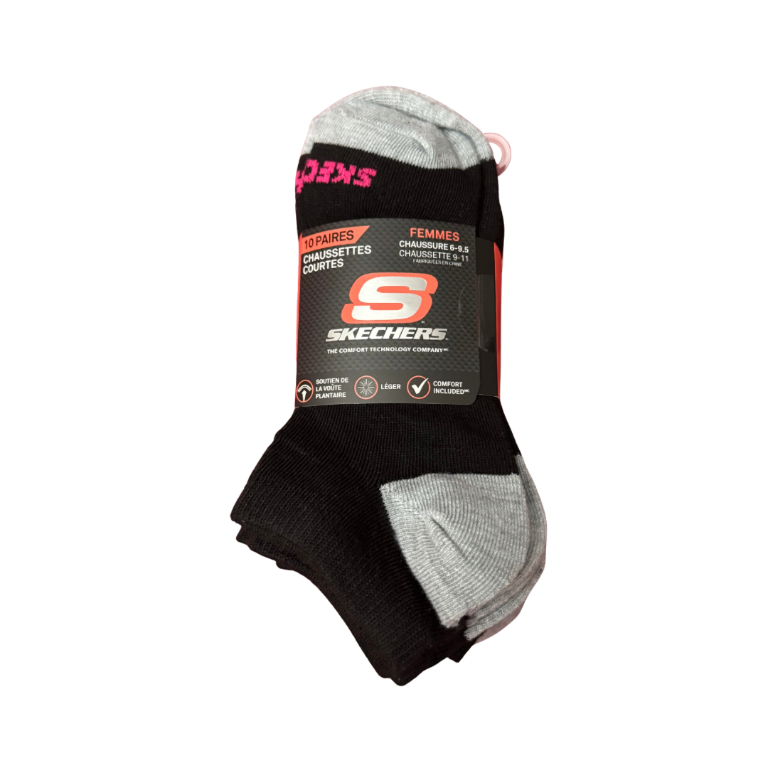 Paquete 10 Pares de Medias Skechers