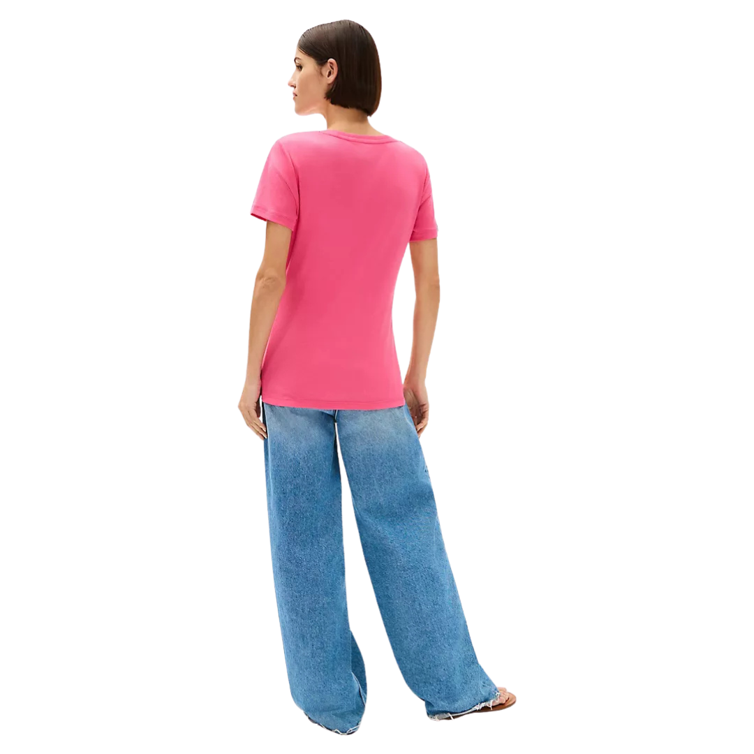 Franela Tommy Hilfiger Fucsia Para Mujer