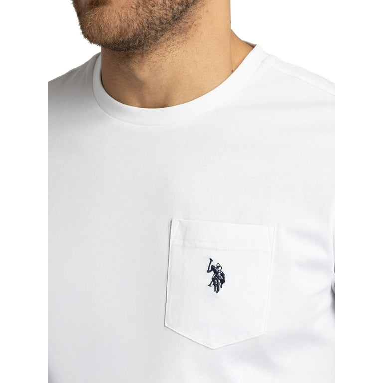 Franela Polo Básica Con Bolsillo Para Hombre