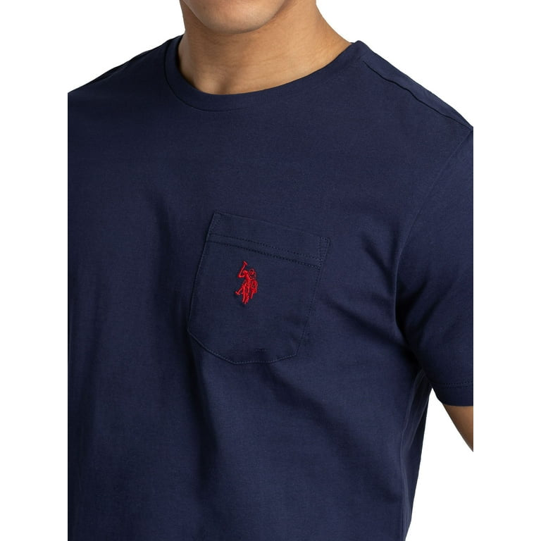 Franela Polo Básica Con Bolsillo Para Hombre