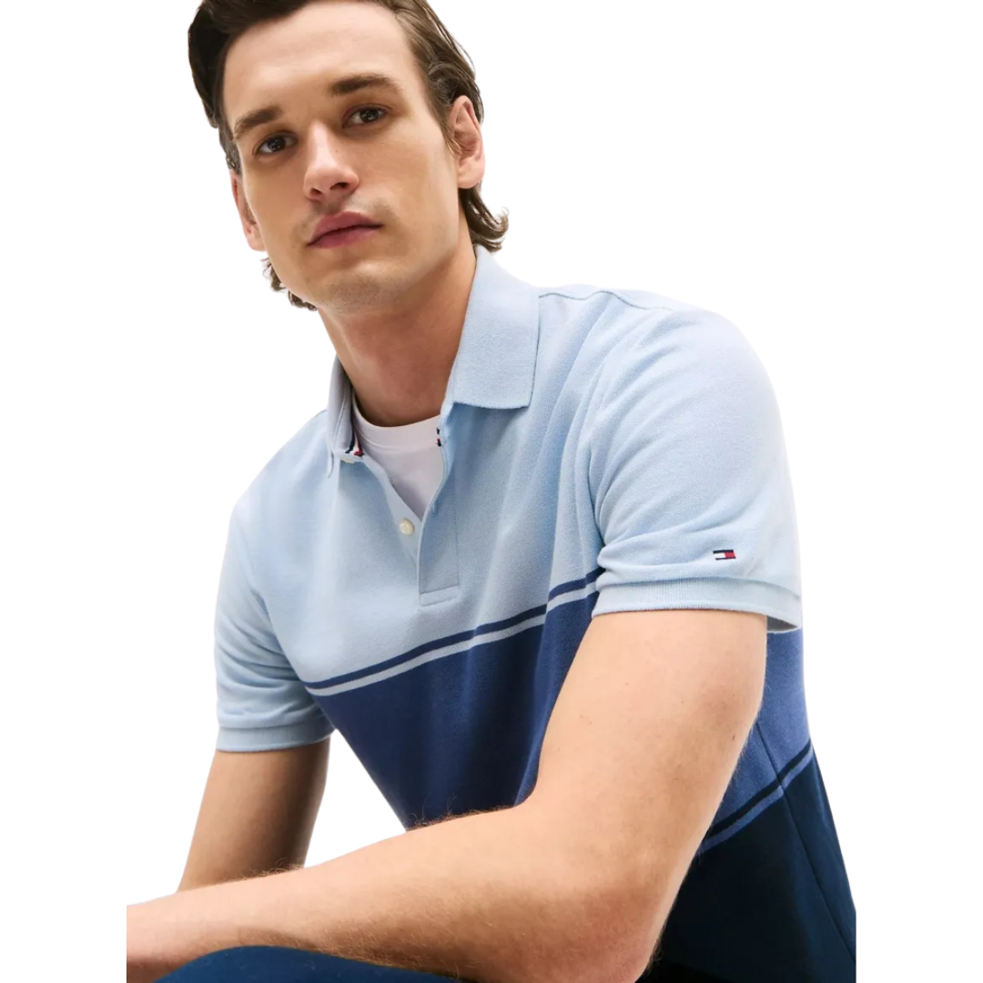 Chemise Tommy Hilfiger Azul Para Hombre