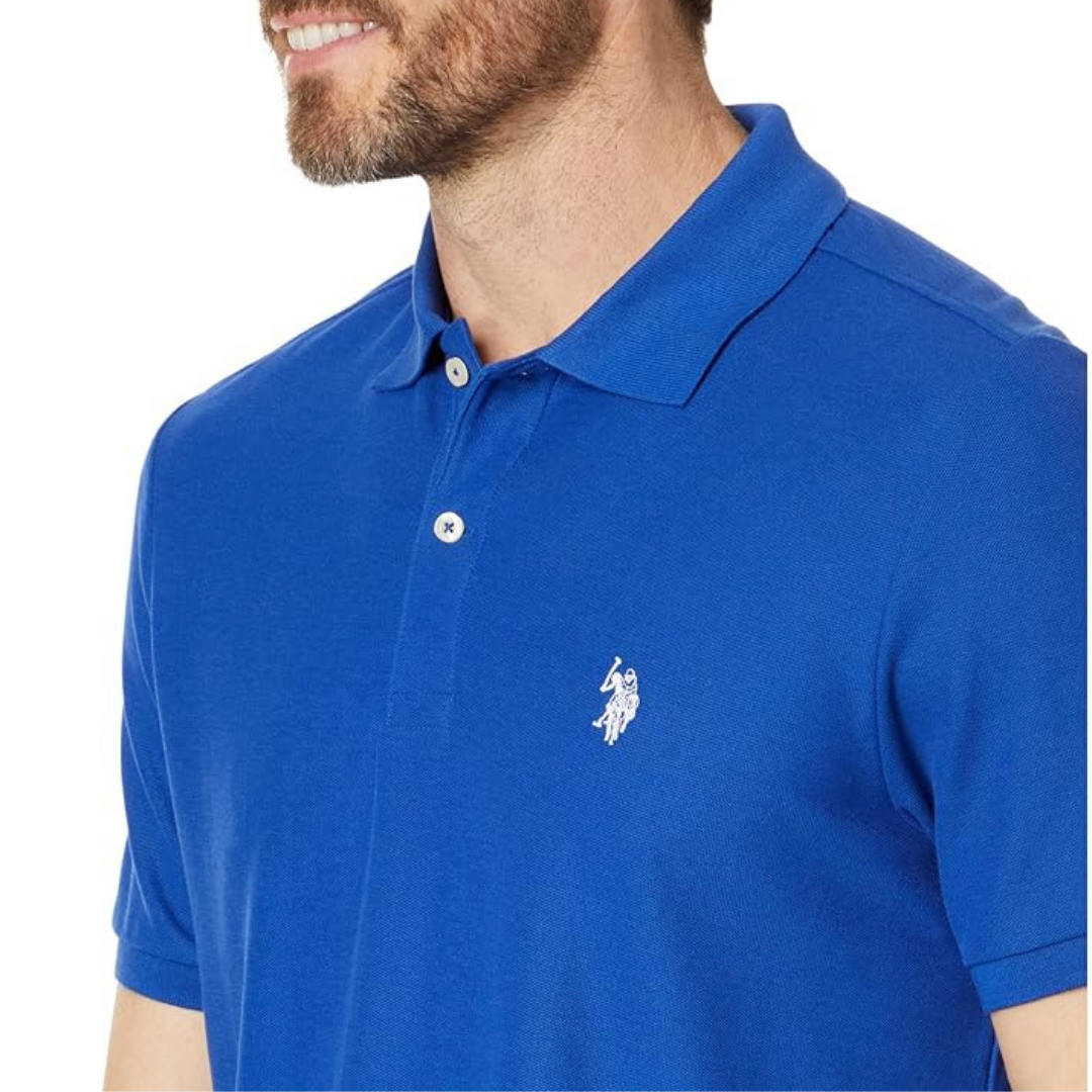 Chemise Polo Para Hombre Azul Rey