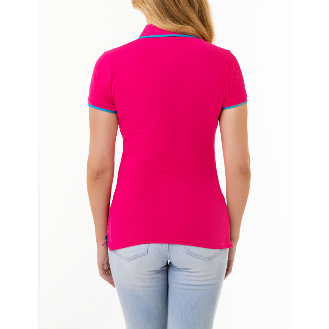 Chemise Polo Bordes Para Mujer