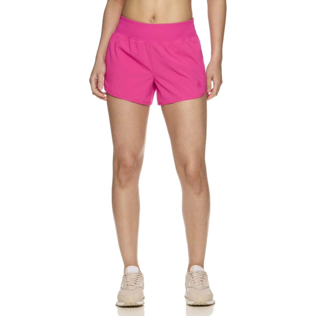 Short Reebok Evolution Fucsia Para Mujer