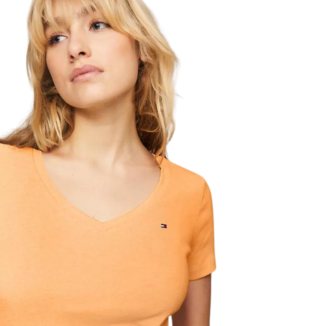 Franela Tommy Hilfiger Melon Para Mujer