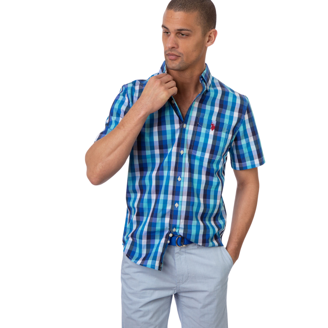 Camisa Polo Manga Corta Para Hombre