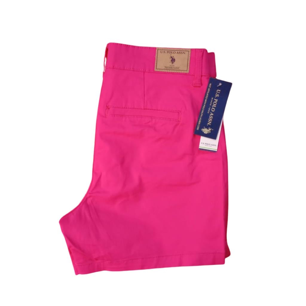 Short Polo Clásico Fucsia Para Mujer