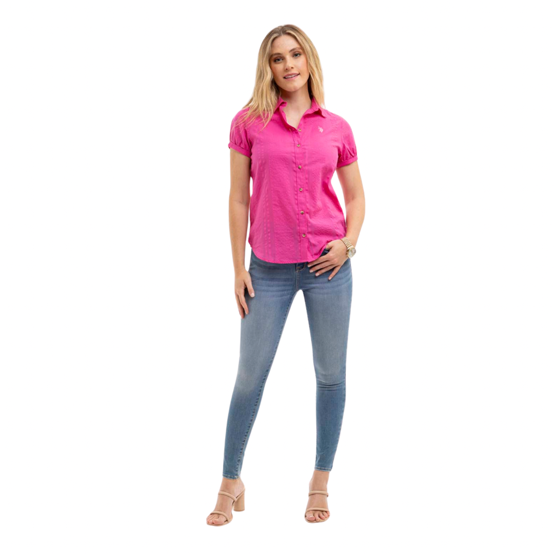 Camisa Polo Para Mujer