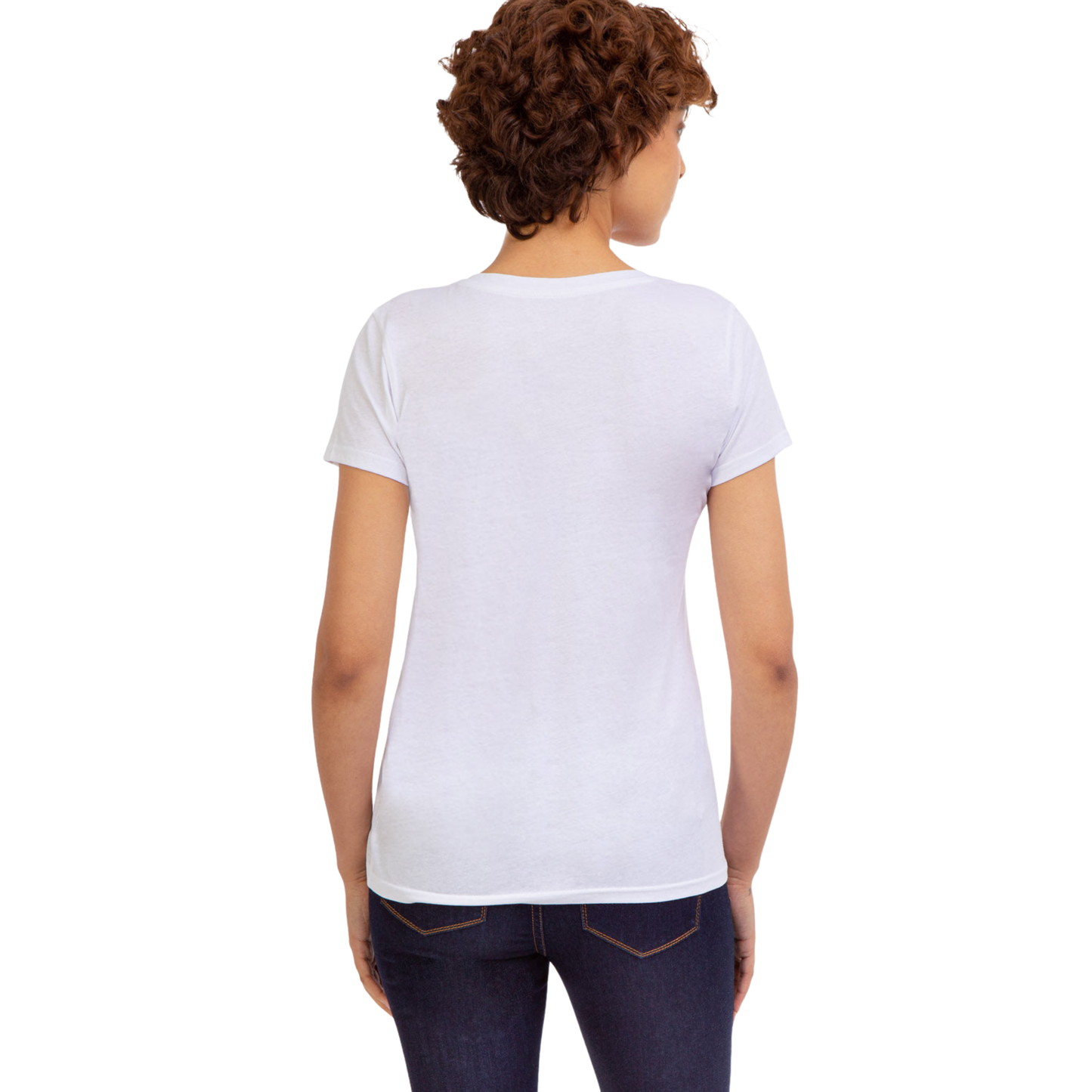 Franela Polo Cuello En V Para Mujer
