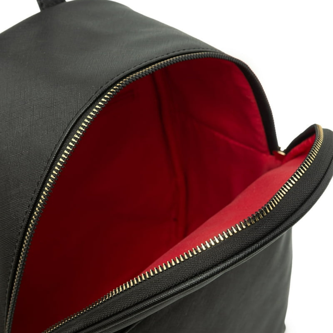 Bolso Polo Con Mini Bolso Negro