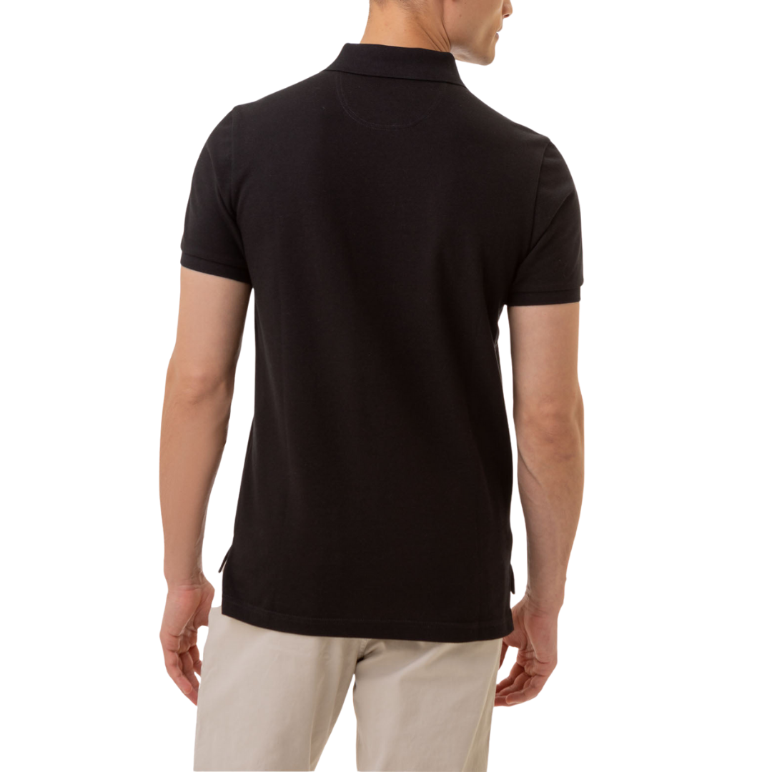 Chemise Polo Para Hombre Negra