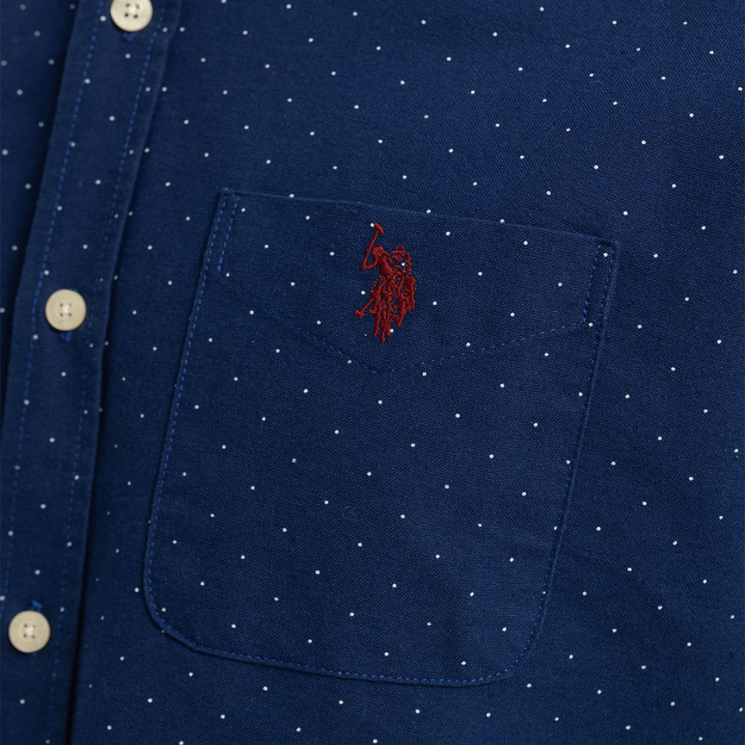 Camisa Polo Manga Larga Para Hombre