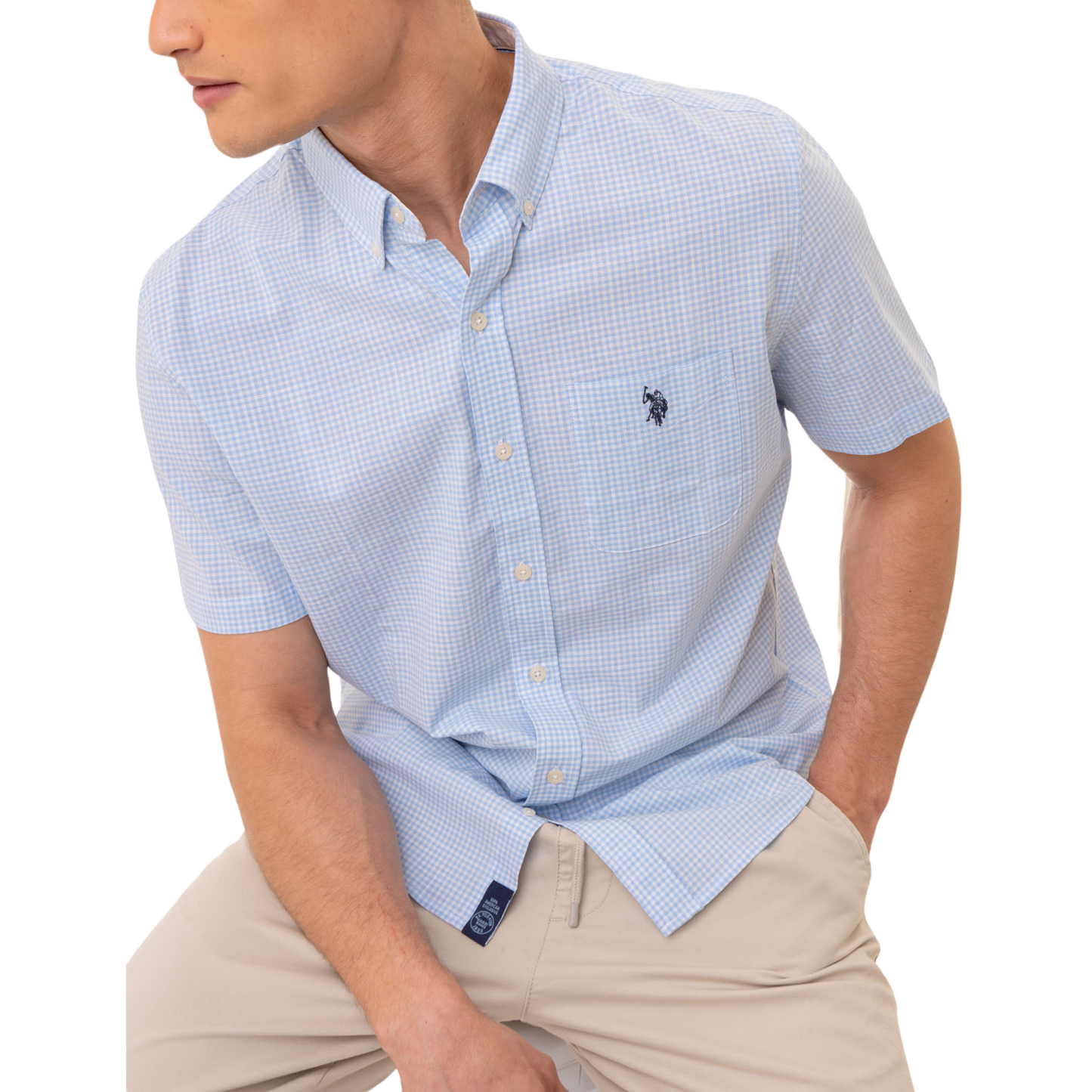 Camisa Polo Manga Corta Para Hombre