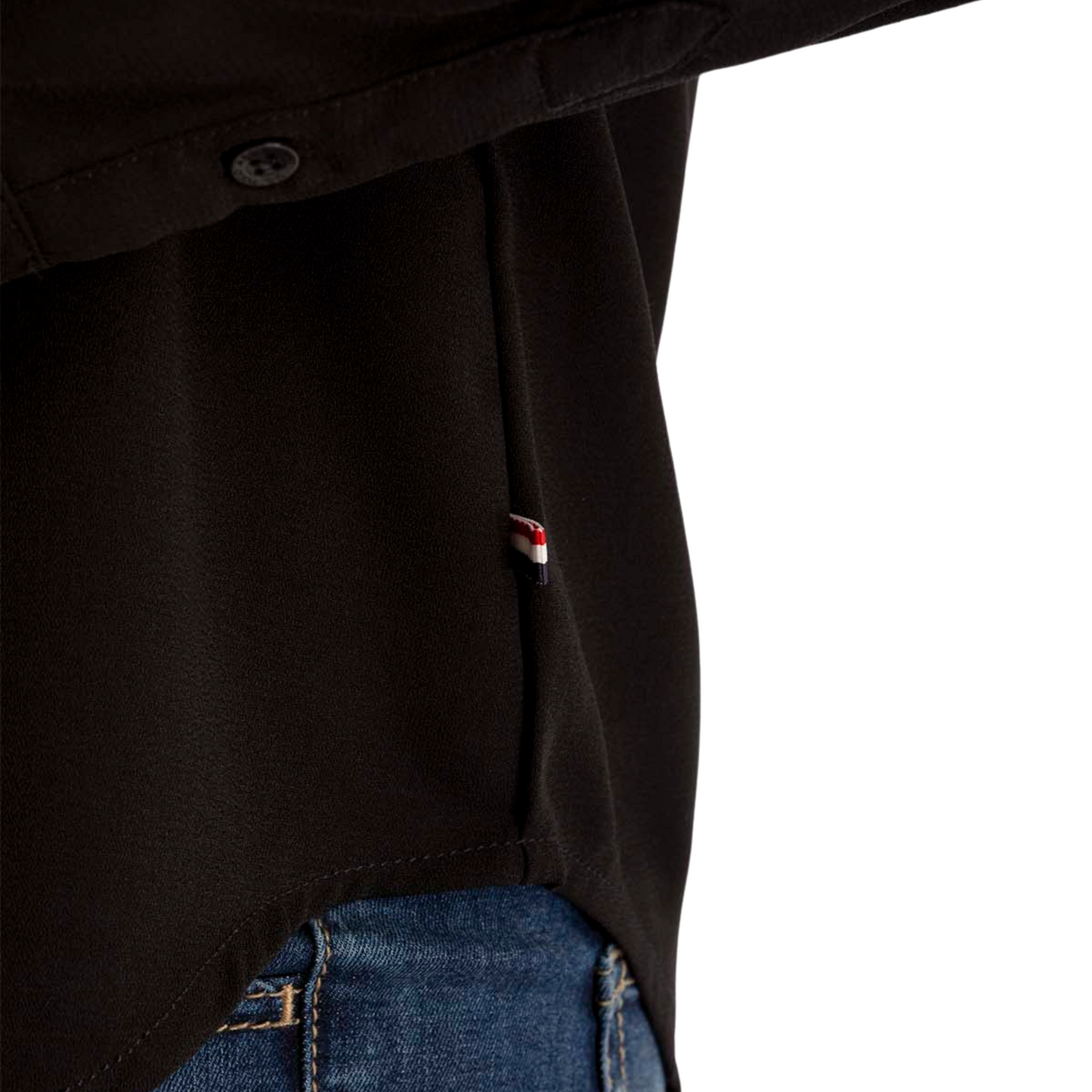 Camisa Polo Manga Larga Para Mujer