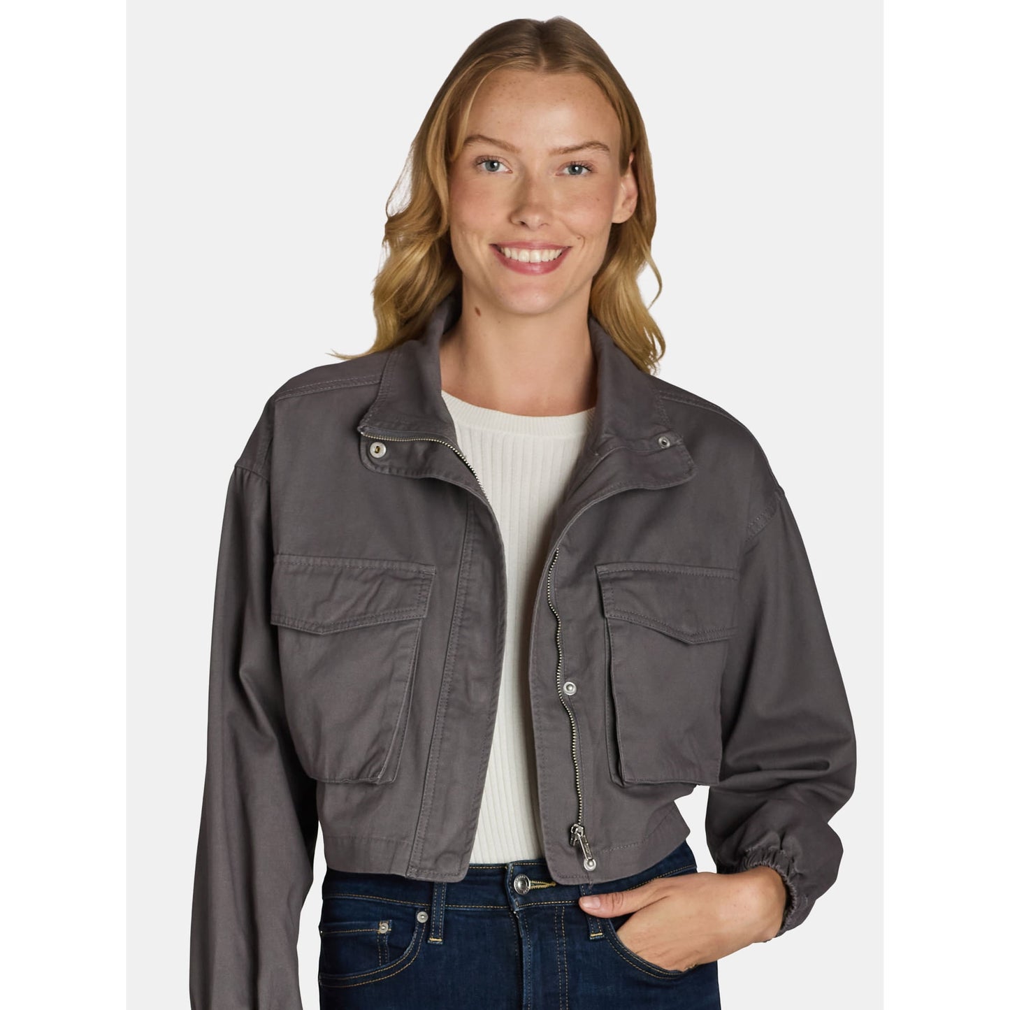 Chaqueta Corta Madden NYC Para Mujer