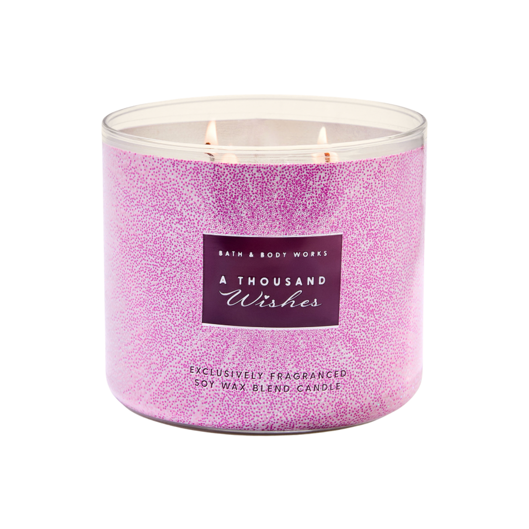 Vela 3 Mechas A Thousand Wishes Bath & Body Works