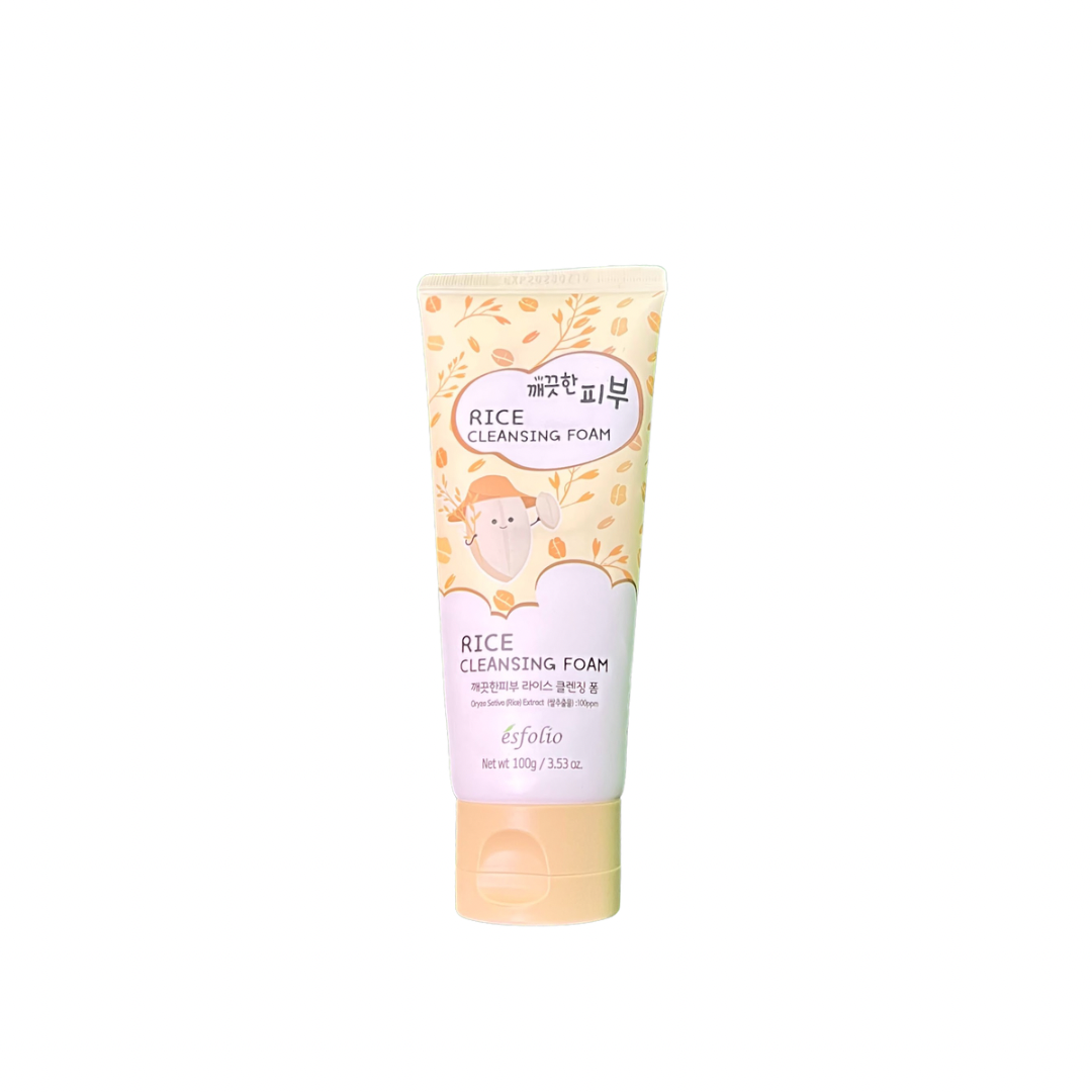 Esfolio Rice Cleansing Foam 100g / Espuma Limpiadora de Arroz